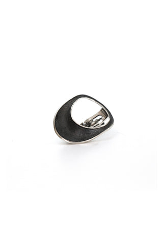 unique round tie clip brooch from sterling silver for men and women