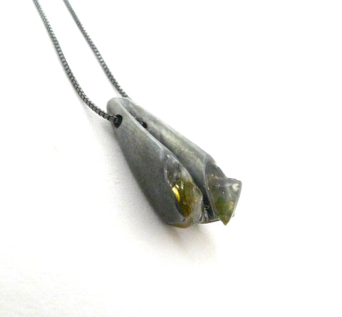 Black drop pendant