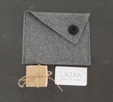 asymmetrical contemporary elegant silver earrings by lacuna jewelry
