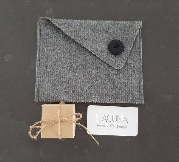 asymmetrical contemporary elegant silver earrings by lacuna jewelry