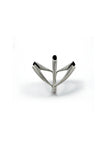 statement  contemporary sterling silver ring by lacuna jewelry