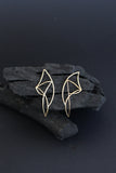 14K YELLOW GOLD WIRE EARRINGS